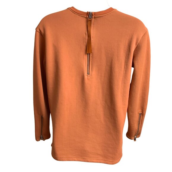 Won Hundred Eliza Cumin Zip Vented Sleeves Pull‎ over Sweatshirt - Picture 10 of 10